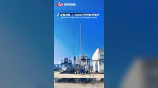 1000 Nm3/u methanol-naar-waterstofinstallatie met succes opgeleverd